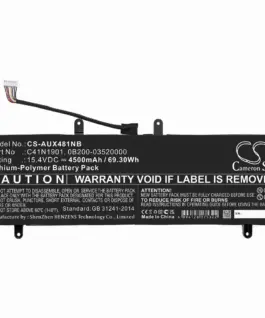 Батерия за лаптоп ASUS ZenBook 14 UX481F ZenBook Duo UX481FA C41N1901 LiPo 15.4V 4500 mAh CAMERON