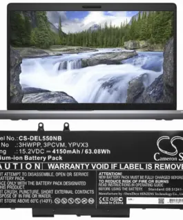Alternative view от Батерия  за лаптоп DELL Latitude 14 5410, Latitude 15 5511 3HWPP 15.2V 4150mAh CAMERON SINO
