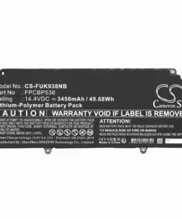 Батерия за лаптоп Fujitsu FPCBP536 144V 3450mAh CAMERON SINO