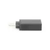 АДАПТЕР DIGITUS - USB-A to USB-C - Black - PN AK-300506-000-S