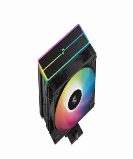 DeepCool охладител CPU Cooler AG400 Black – Addressable RGB V2 –