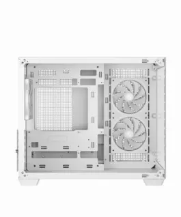 DeepCool кутия Case mATX – CG330 3F WH – 3 ARGB Fans