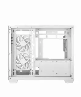 DeepCool кутия Case mATX – CG330 3F WH – 3 ARGB Fans