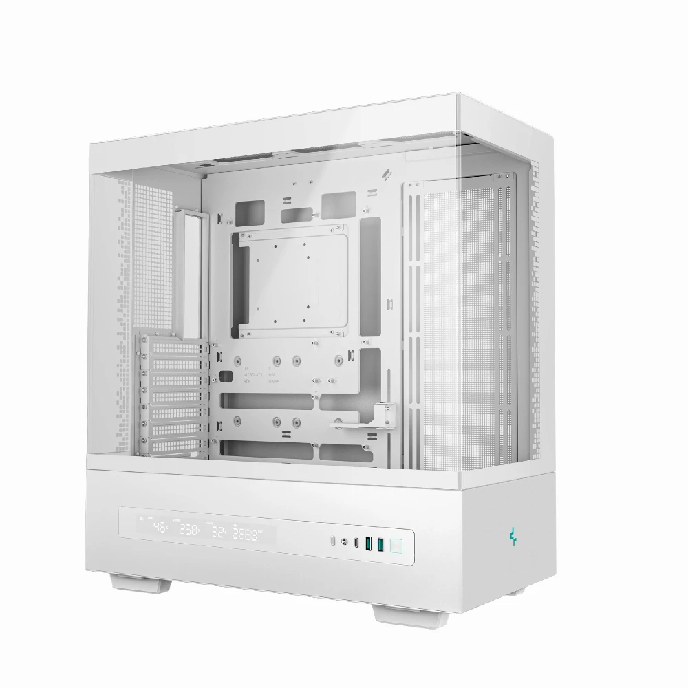 DeepCool кутия Case ATX - CH690 DIGITAL White - Image 2