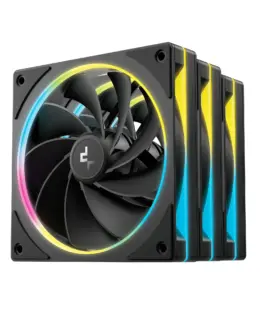 DeepCool Комплект вентилатори Fan Pack 3-in-1 3x120mm - FL12R SE Black Reverse Addressable