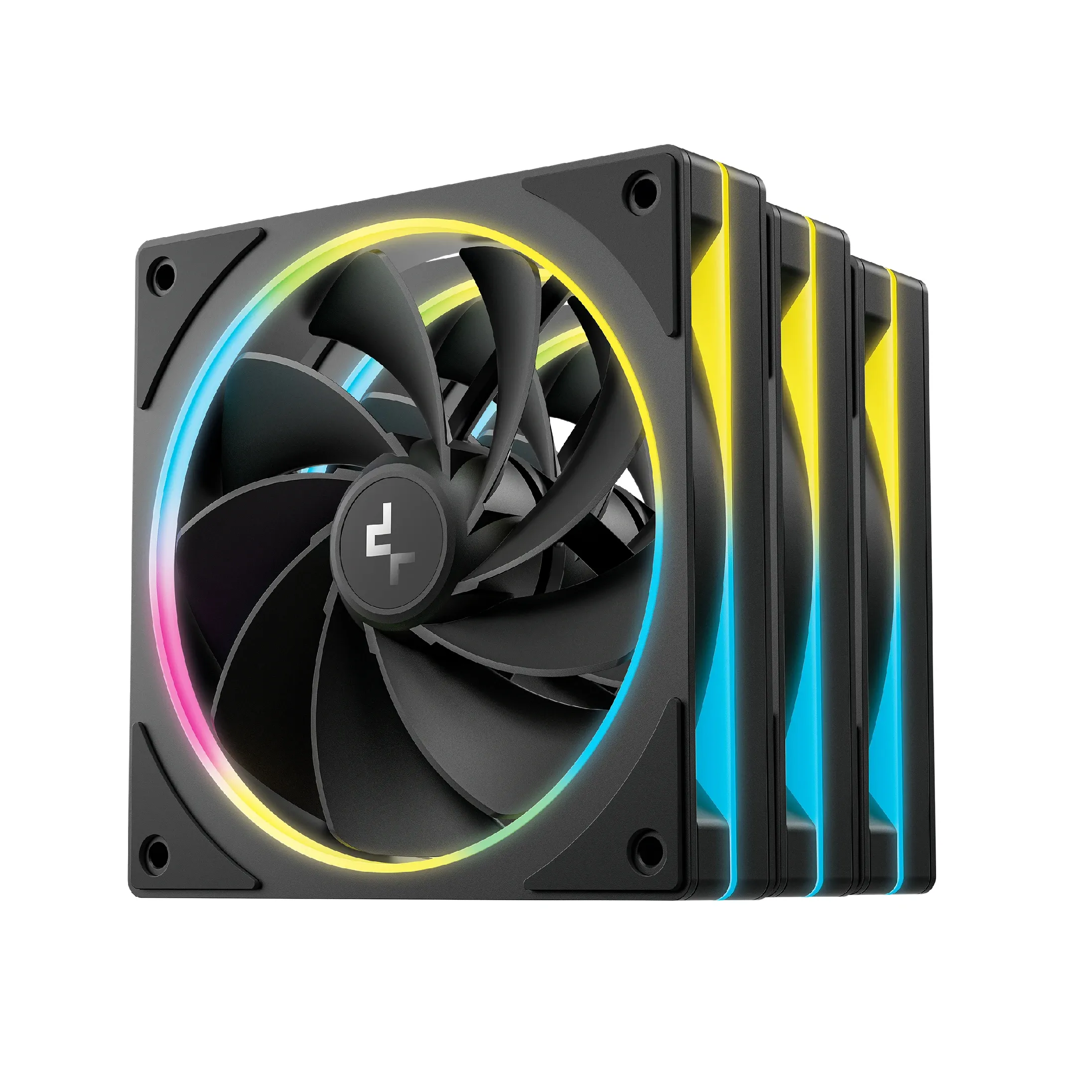 DeepCool Комплект вентилатори Fan Pack 3-in-1 3x120mm - FL12R SE Black Reverse Addressable
