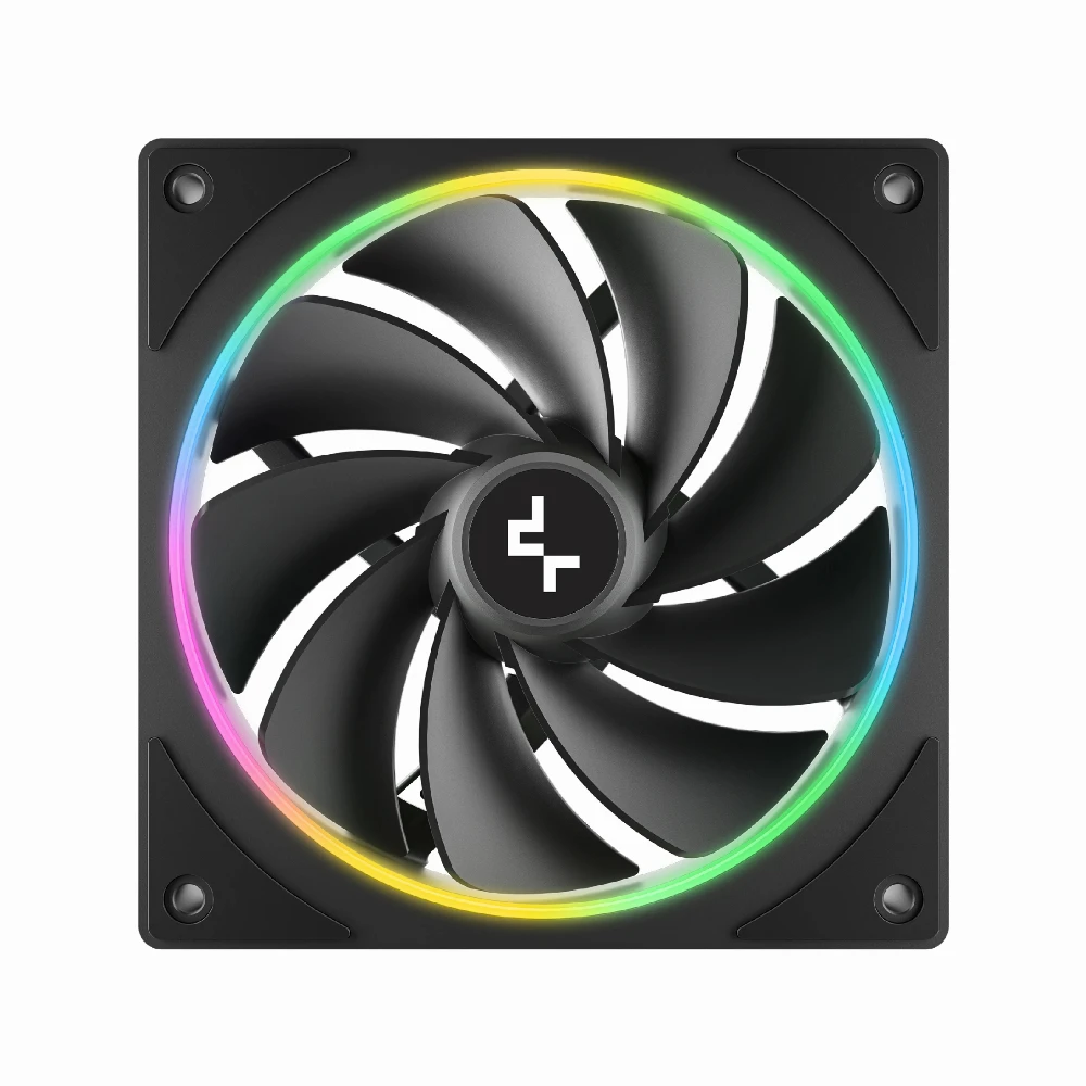 DeepCool Комплект вентилатори Fan Pack 3-in-1 3x120mm - FL12R SE Black, Reverse, Addressable RGB - Image 3