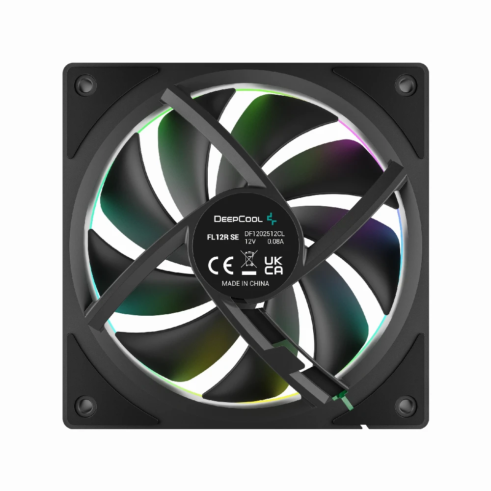 DeepCool Комплект вентилатори Fan Pack 3-in-1 3x120mm - FL12R SE Black, Reverse, Addressable RGB - Image 4