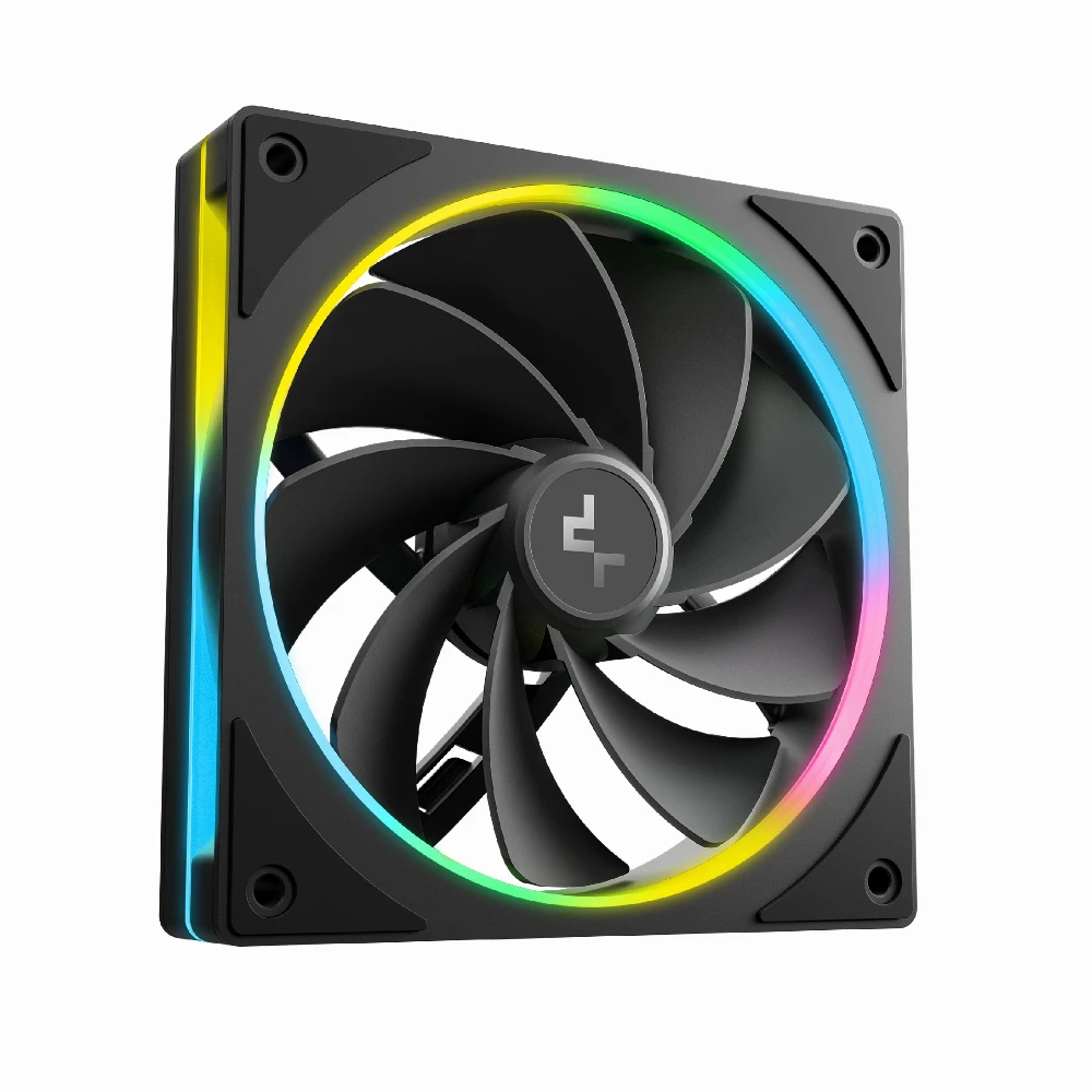 DeepCool Комплект вентилатори Fan Pack 3-in-1 3x120mm - FL12R SE Black, Reverse, Addressable RGB - Image 5