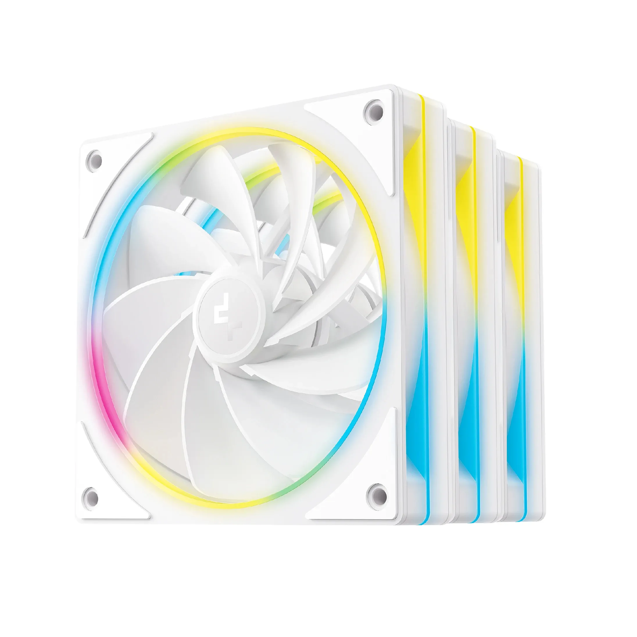 DeepCool Комплект вентилатори Fan Pack 3-in-1 3x120mm - FL12R SE White Reverse Addressable