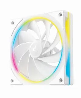 Alternative view от DeepCool Комплект вентилатори Fan Pack 3-in-1 3x120mm - FL12R SE White, Reverse, Addressable RGB