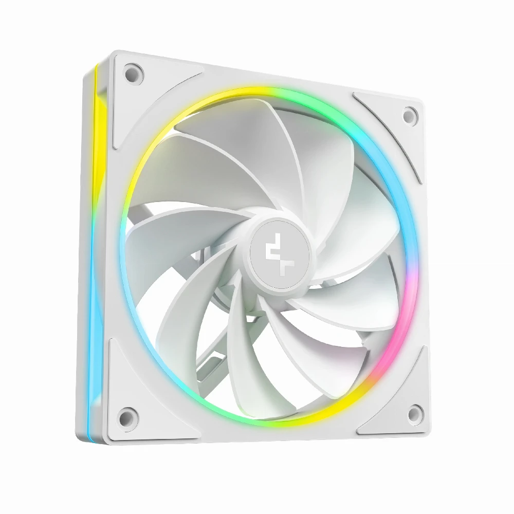 DeepCool Комплект вентилатори Fan Pack 3-in-1 3x120mm - FL12R SE White, Reverse, Addressable RGB - Image 5