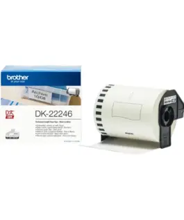 ЛЕНТА ЗА ЕТИКЕТНИ ПРИНТЕРИ BROTHER ТИП QL - LENGHT FREE PAPER TAPE - 103 mm x 3048 m - PN DK-22246