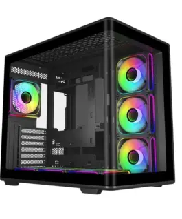 Кутия за компютър CoolerMaster Elite 600 - Black