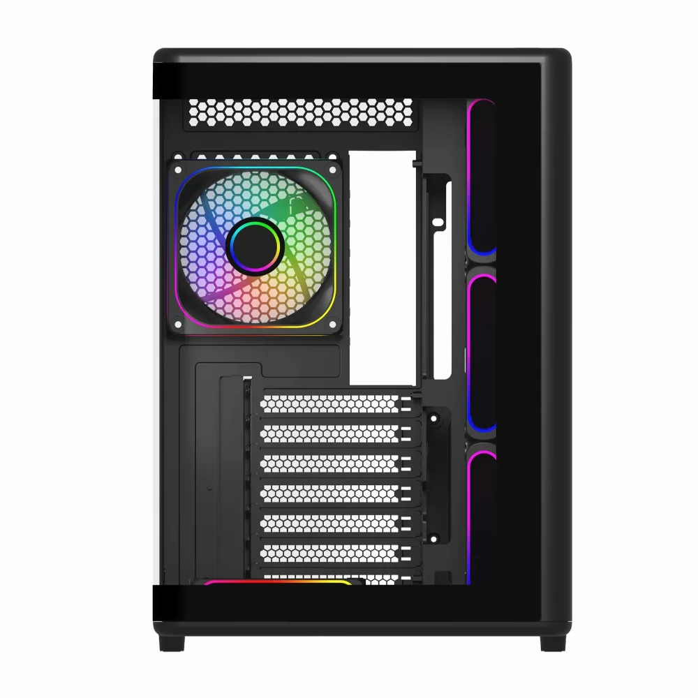 Кутия за компютър CoolerMaster Elite 600 - Black - Image 3