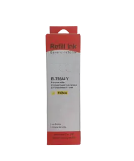 БУТИЛКА УНИВЕРСАЛНО МАСТИЛО ЗА EPSON ЕТ 2500/2550/2610/2650/3600/4500/14000 - Ink Bottle - Yellow - /664/ - PN EI-T6644