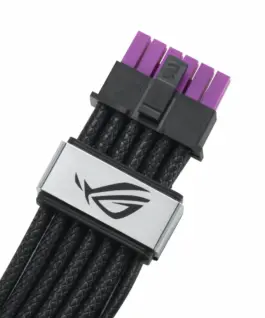 Кабел ASUS ROG Equalizer 12V-2x6 ATX 3.1 and PCIe 5.1 - Black