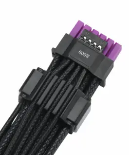 Alternative view от Кабел ASUS ROG Equalizer 12V-2x6 ATX 3.1 and PCIe 5.1 - Black