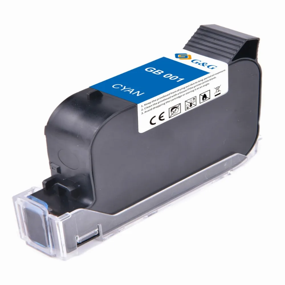 ГЛАВА ЗА РЪЧЕН ПРЕНОСИМ (МОБИЛЕН) ПРИНТЕР G&G MP001B Plus - Cyan - GA001C (GA-001C) -