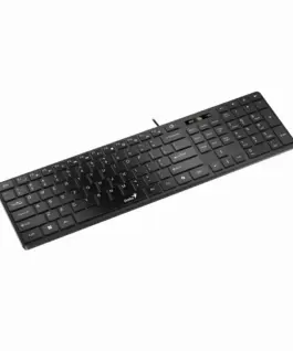 Alternative view от Genius клавиатура Slim Keyboard SlimStar 126 Black - Copilot, Low profile Chocolate