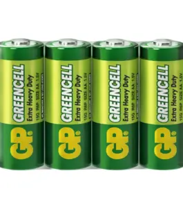 Цинк карбонова батерия GP R6  GREENCELL 15G-S4 /4 бр. в опаковка/ shrink