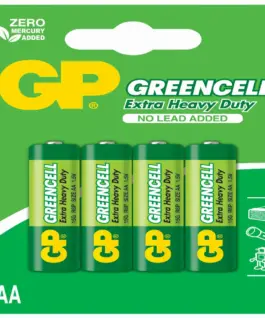 Цинк карбонова батерия GP R6  GREENCELL 15G-U4 /4 бр. в опаковка/ blister