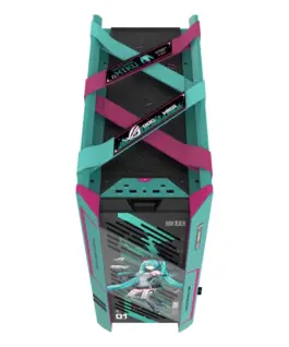 Кутия за компютър ASUS ROG Strix Helios II Hatsune Miku Edition E-ATX