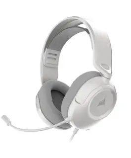 Геймърски слушалки с микрофон Corsair HS35 v3 White