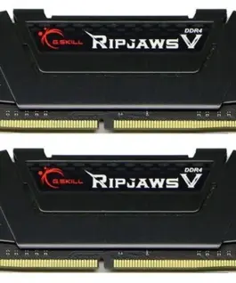 Памет за компютър G.SKILL PC Memory DDR4 16GB (2x8GB) RipjawsV 3600MHz CL16 XMP2 Black