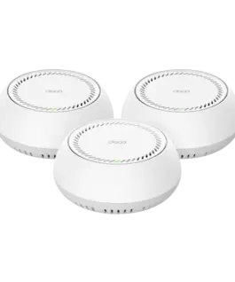 Цялостна домашна Mesh WiFi 7 система с PoE TP-Link Deco BE65-PoE(3-pack) BE9300
