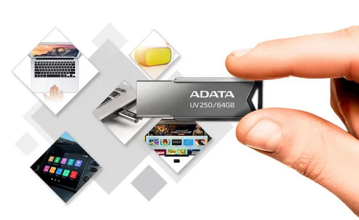 ФЛАШ ПАМЕТ ADATA UV250 - USB 2.0 - 16 GB - Silver - PN AUV250-16G-RBK - Image 4