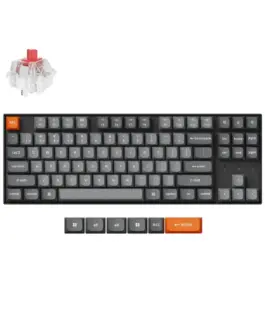 Механична клавиатура Keychron K8 Max QMK/VIA TKL - Keychron Super Red Switch RGB