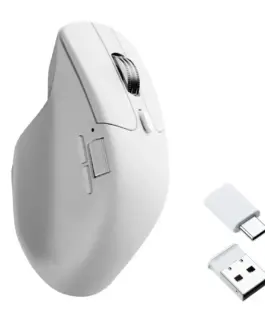 Безжична мишка Keychron M6S-A3 1000Hz - White