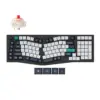 Механична клавиатура Keychron Q13 Max Carbon Black - Wireless Jupiter Red