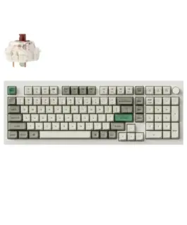 Механична клавиатура Keychron Q5 Max QMK Shell White - Gateron Jupiter Brown