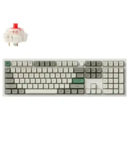 Механична клавиатура Keychron Q6 Max QMK Shell White - Gateron Jupiter Red