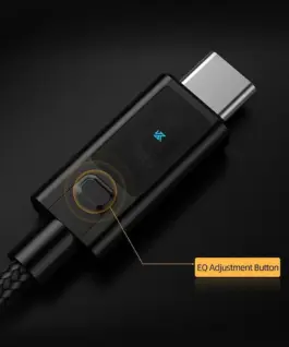 KZ преходник Adapter Type-C M to 3.5mm Hi-Fi DAC Amplifier with EQ –