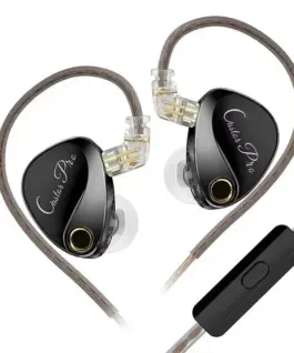 Alternative view от KZ професионални слушалки Hi-Fi In-Ear-Monitors - Castor Pro Gray Mic (Bass version) - Bass Up Edition
