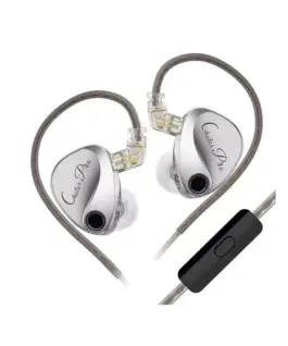 KZ професионални слушалки Hi-Fi In-Ear-Monitors - Castor Pro Silver Mic - Harman