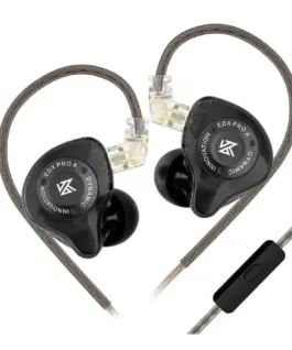 KZ професионални слушалки Hi-Fi In-Ear-Monitors - EDX PRO X Black Mic