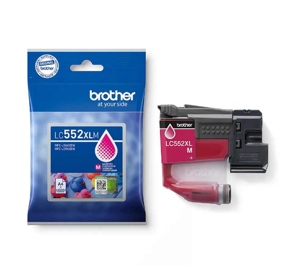 ГЛАВА ЗА BROTHER MFC-J3660DW/MFC-J3960DW - HIGH CAPACITY - Magenta - PN LC552XLM (LC-552XLM)