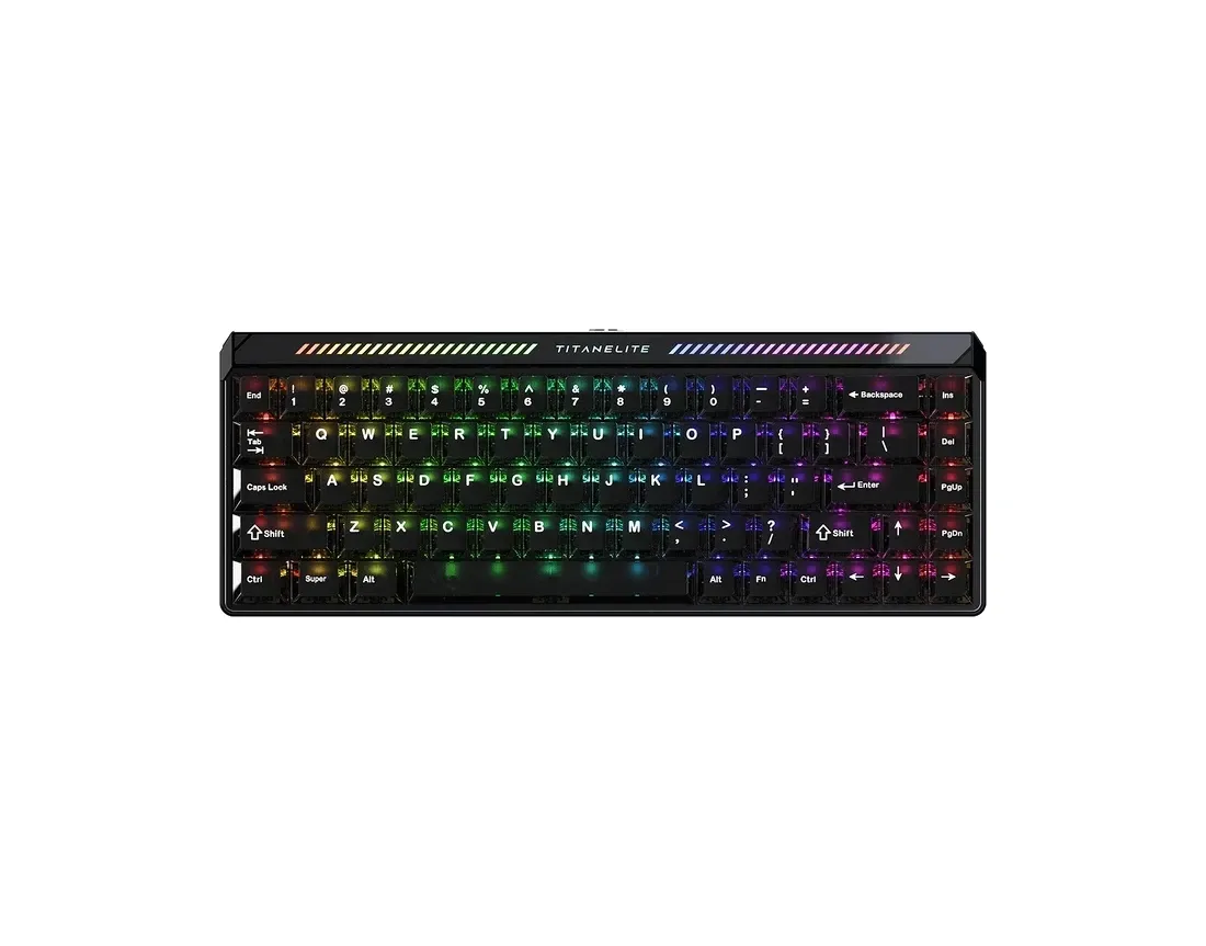Madlions професионална геймърска механична клавиатура Professional Gaming Mechanical Keyboard TITAN 68 TURBO - 8K Magnetic Fuguang Switches (English US)