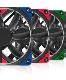 Alternative view от Noctua вентилатор Fan 120mm NF-S12A PWM Chromax.black.swap