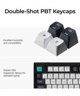 Механична клавиатура Keychron Q5 Max QMK Carbon Black - Gateron Jupiter Brown - Image 4