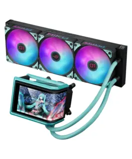 Охладител за процесор ASUS ROG RYUO IV 360 ARGB Hatsune Miku Edition - Image 3