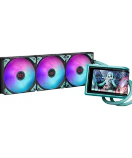 Охладител за процесор ASUS ROG RYUO IV 360 ARGB Hatsune Miku Edition