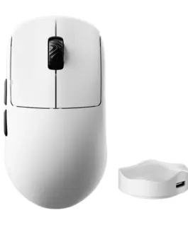 Alternative view от Scyrox професионална геймърска мишка V8 White - Wireless Gaming Mouse - 8K Polling Rate