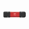 Външен SSD диск Silicon Power DS72 Red - 2TB