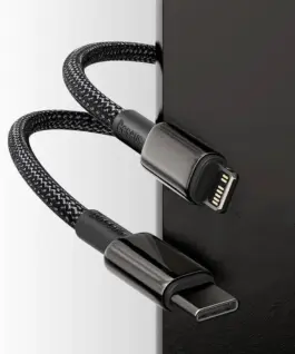 Кабел Baseus Tungsten Gold USB Type-C към Lightning