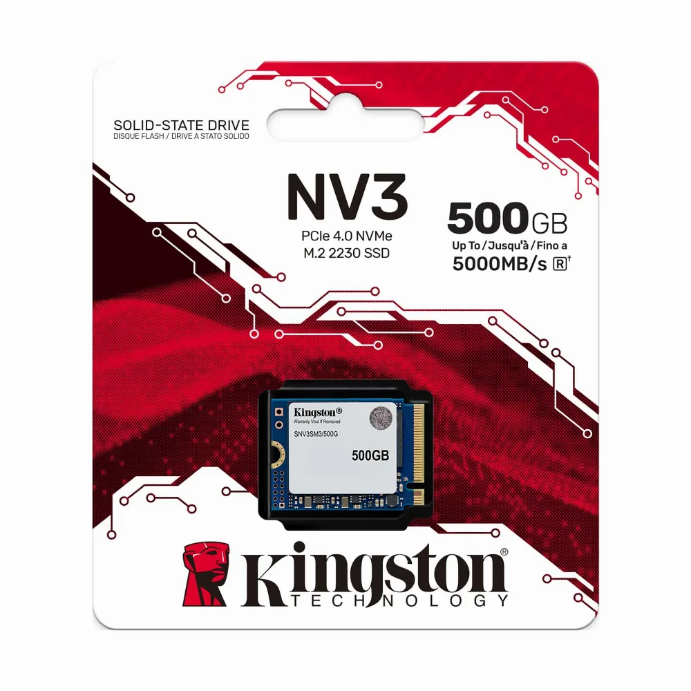 SSD диск KINGSTON NV3 PCIe 4.0 NVMe M.2 2230 - 512GB - Image 3